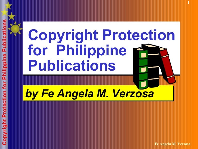 Copyright Protection for Philippine Publications