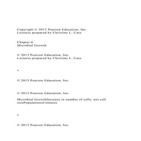 Copyright © 2013 Pearson Education, Inc.Lectures prepared .docx ...