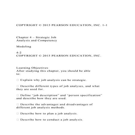 COPYRIGHT © 2015 PEARSON EDUCATION, INC. 1-1Chapter 4 .docx