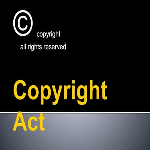 Copyright act