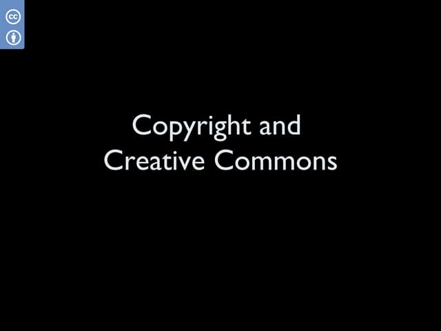 Copyrightand cc