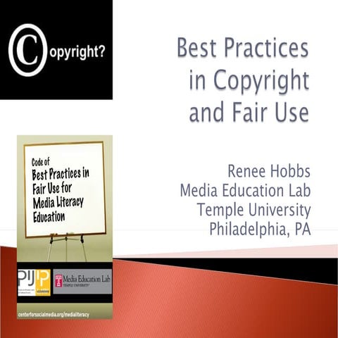 Copyright And Fair Use Slides Macul