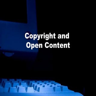 Copyright And Open Content (Teacher...