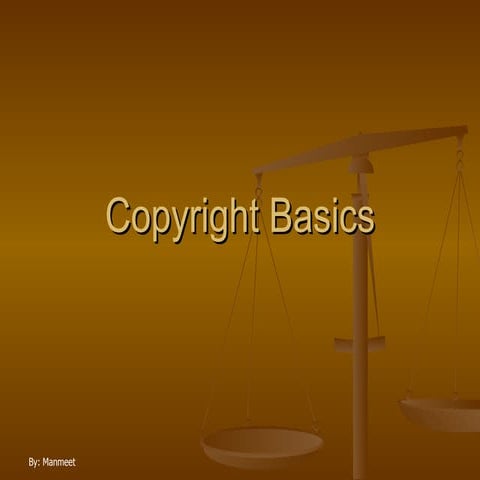 Copyright Basics