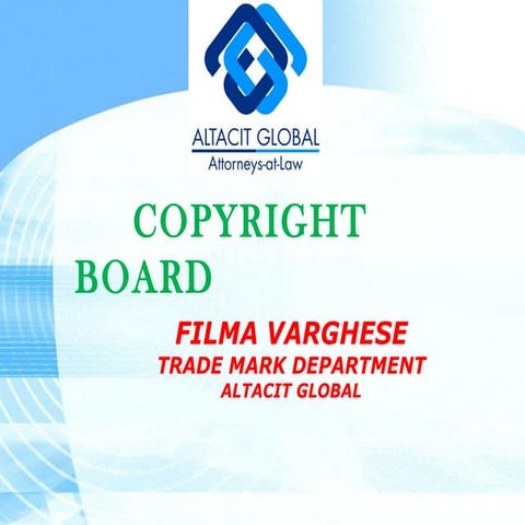 Copyright board