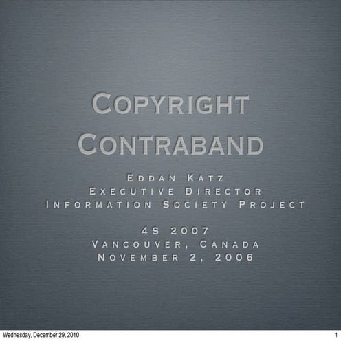 Copyrightcontraband