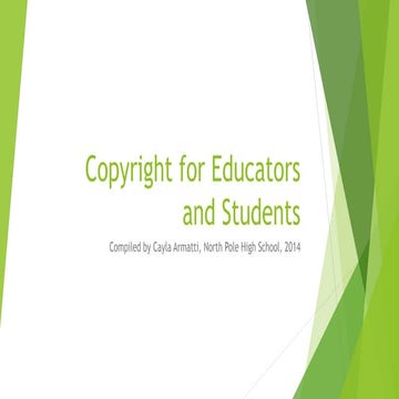 Copyright for educators and students [autosaved]