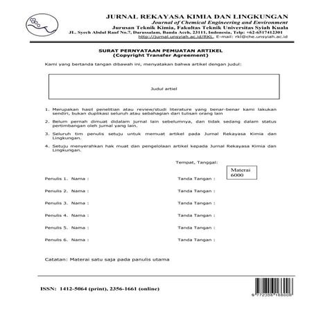 Copyright form | PDF