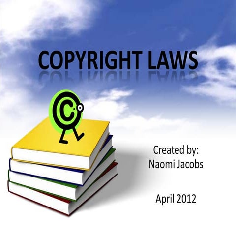 Copyright laws and respect presentation (tln) | PPTX