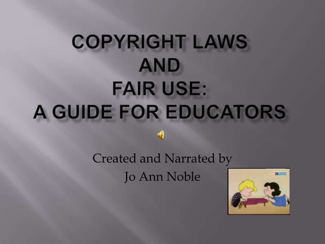 Copyright Laws Presentation