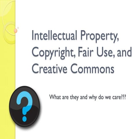 Copyright lesson ppt