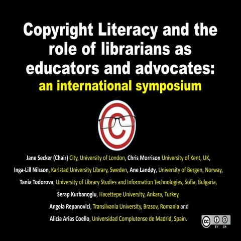 Copyright literacy and the role of librarians as educators and advocates: an ...