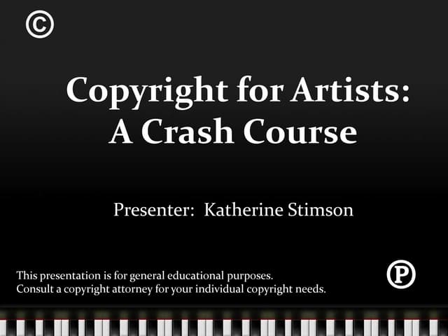 Copyright for Musicians