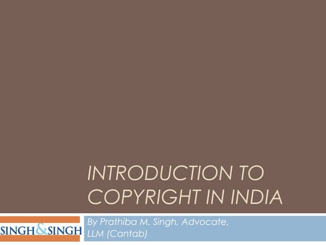 Copyright ppt 1