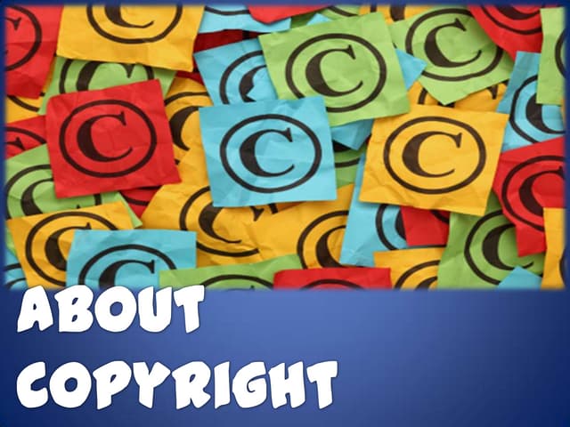 Copyright presentation 3