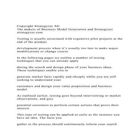 Copyright Strategyzer AG The makers of Business Model Genera.docx