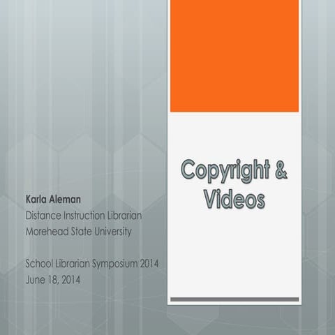 Copyright & Videos