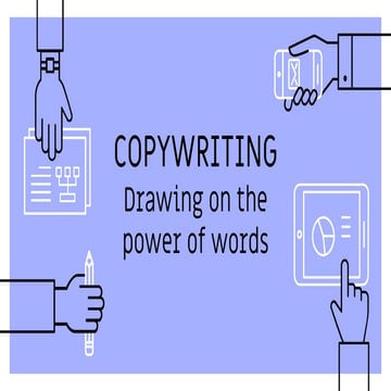 Copywriting: Drawing on the power of words