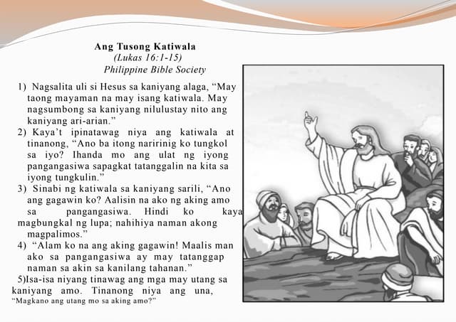 Mga halimbawa ng parabula | DOCX