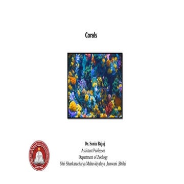 Corals, Types of corals, coral skeletons