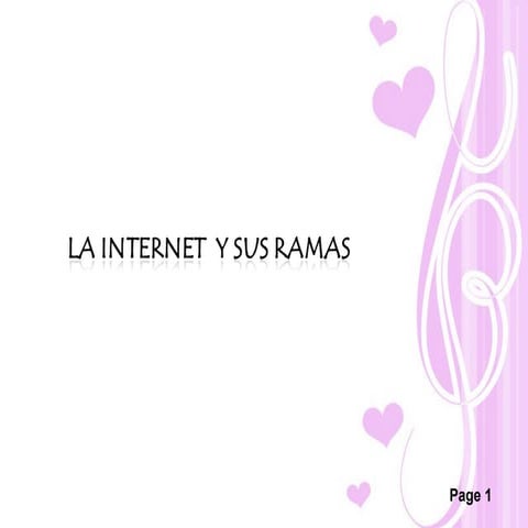 Internet y sus Ramas 