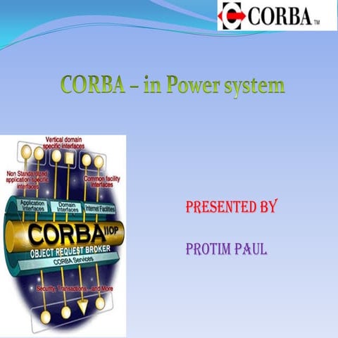 Corba in power system