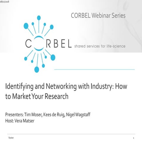 CORBEL Network with Industry webinar slides