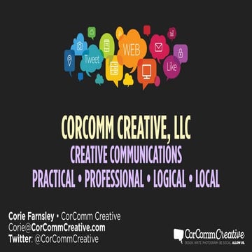 CorComm Creative, LLC - Creative Communications Agency