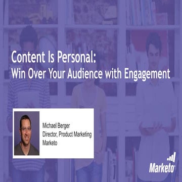 Content Is Personal: Win Over Your Audience with Engagement
