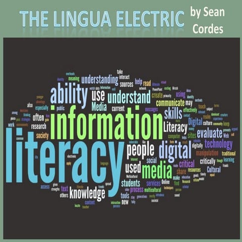 Pecha Kucha:: The lingua electric: 21st century literacy in 400 seconds