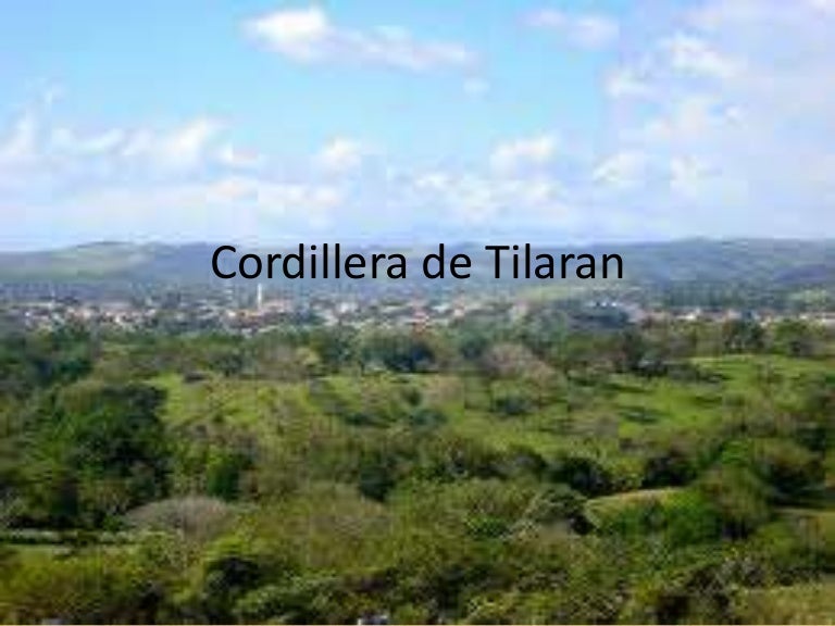 Cordillera de tilaran