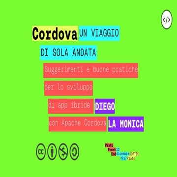 Cordova: un viaggio di sola andata