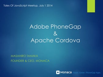 Cordova and PhoneGap Insights