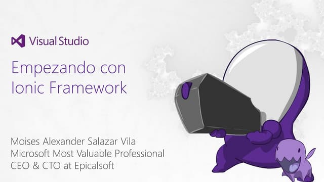 [Cordova] Empezando con Ionic