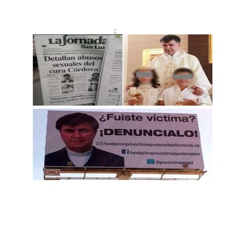 UN VIOLADOR DE MEXICO EL SANTO PADRE DE LA IGLESIA CATÓLICA DE APELLIDO CORDO...