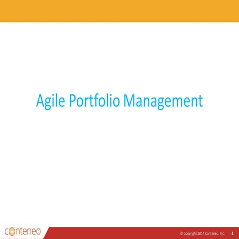 Agile PMO - PM