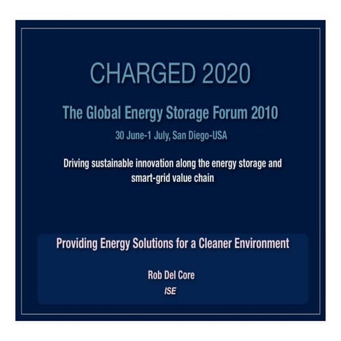 Innovative Solutions For Energy (ISE)