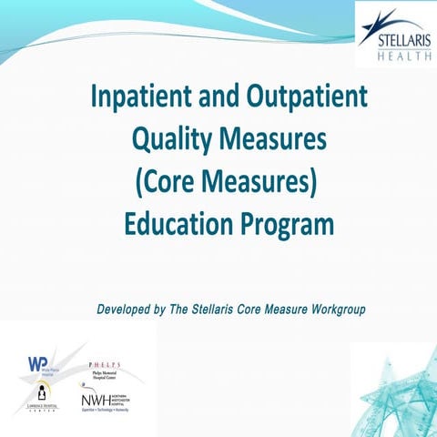 Core Measures-CME 101