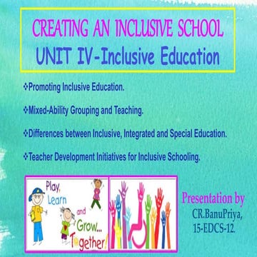 inclusive education