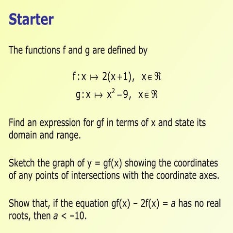 Core 3 Functions 3 | PPT