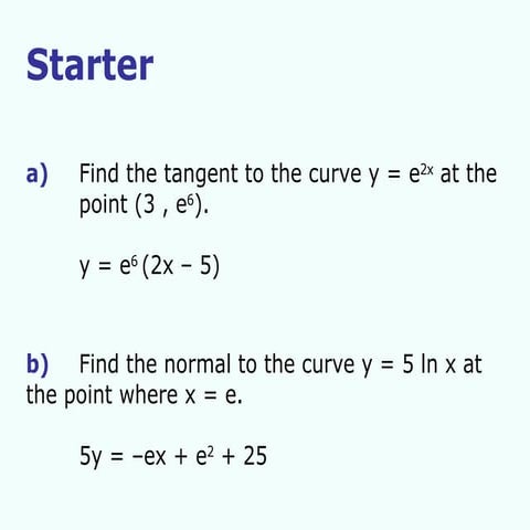 Core 4 Parametric Equations 2
