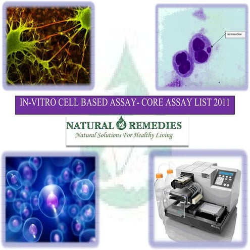 Core assay list 2011