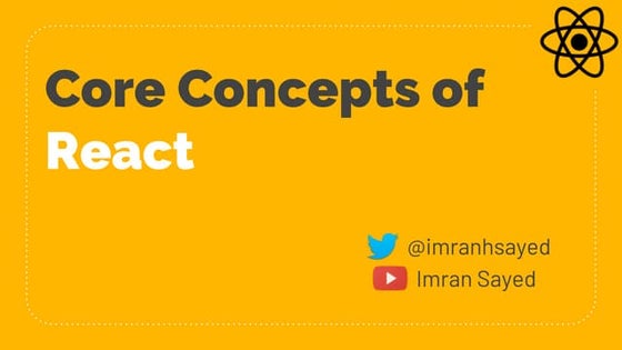Presentation on "An Introduction to ReactJS" | PPT image.