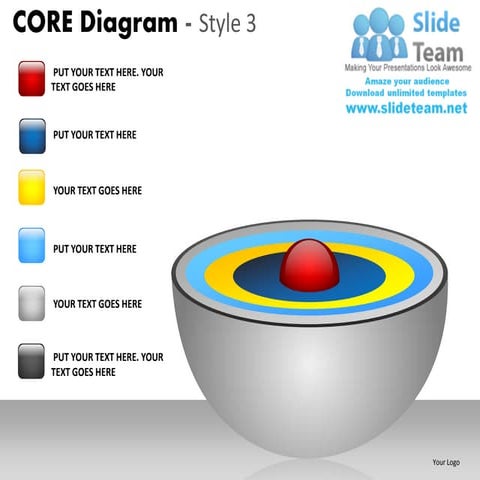 Core diagram design 3 powerpoint ppt templates. | PDF
