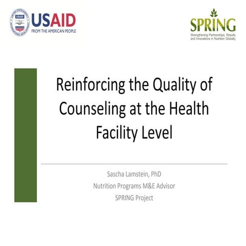 How to Ensure Counseling is NOT a Mini-Lecture_Sascha Lamstein_5.6.14