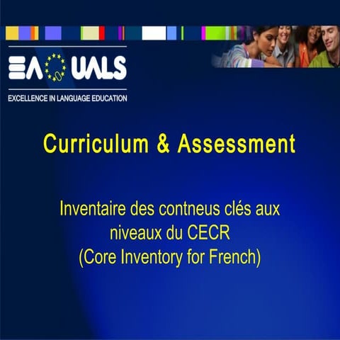 Core inventory for french nov13 | PPT