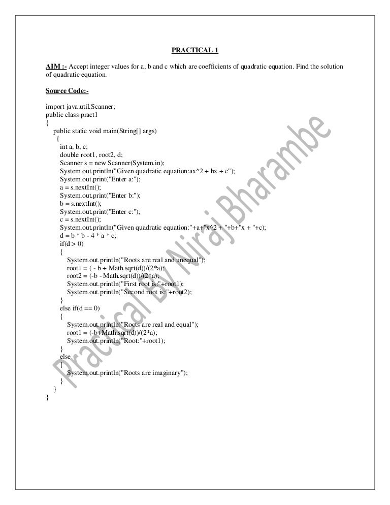 Core Java Pract Sem Iii