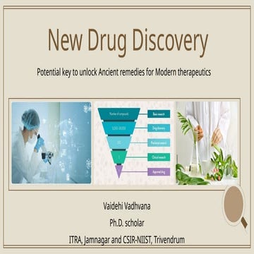 Corelation of New Drug Discovery with Traditional medicines