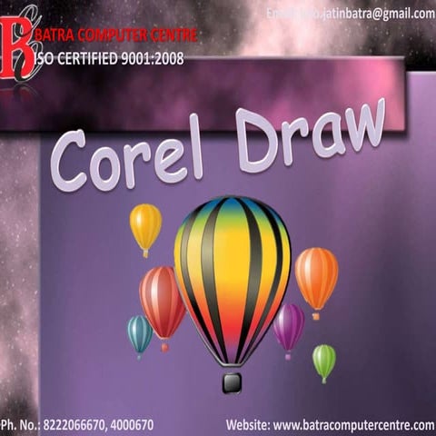 Corel Draw Training in Ambala ! Batra Computer Centre