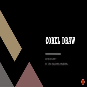 COREL DRAW DISEÑO BASICO PARA TODOS EL MUNDO